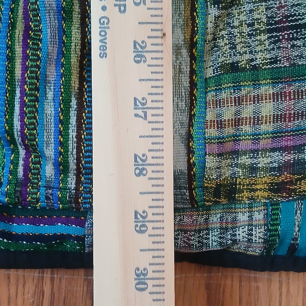 Women’s 2X Boho Patchwork Kimono Jacket Oversized… - image 8